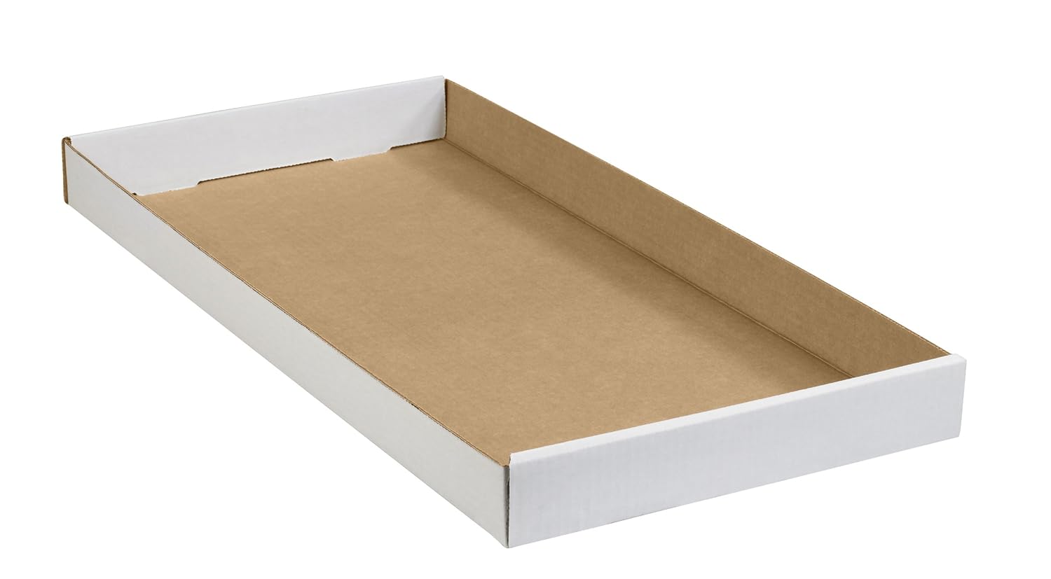 Corrugated Cardboard Trays, 24" x 12" x 1 3/4", Perfect for