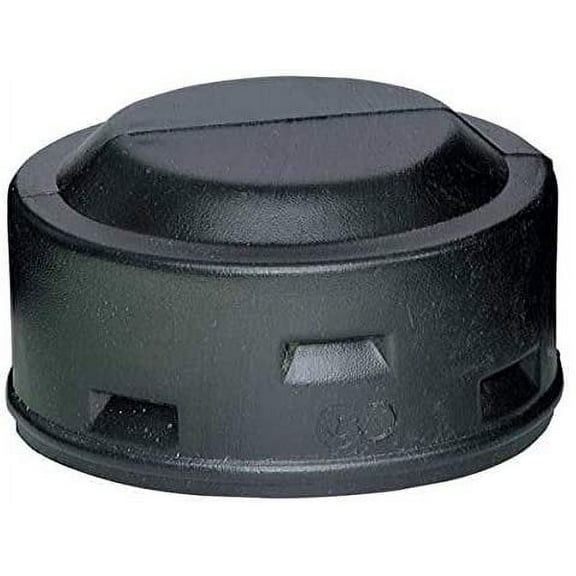 Corrugated Drain End Cap, 4 in. L, Single 4 Pieces