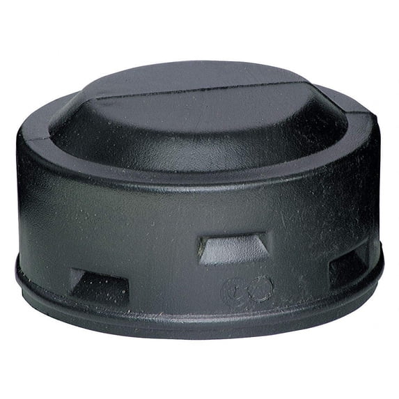 CAI - Advanced Drainage Systems Corrugated Drain End Cap - Polyethylene - 4 In. L, Black