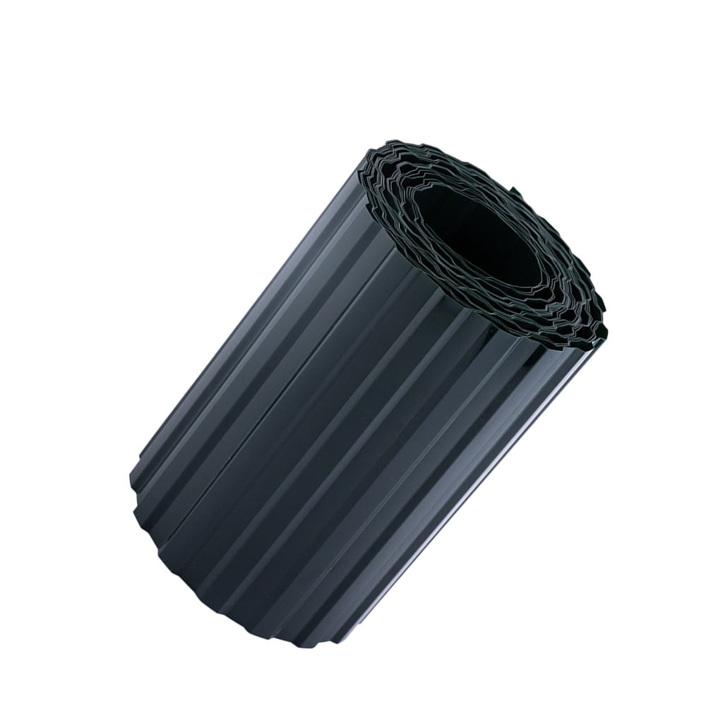Corrugated Garden Edging With Rounded Edges For Safe Handling And Easy Installation In Gardens