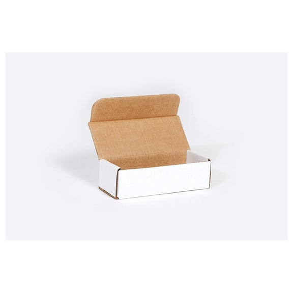 Corrugated Mailers 10x6x6 Inch - 50 Pack - BSM1066 - Shipping Boxes for Small Business - Lightweight Mailing Envelopes - Oyster White