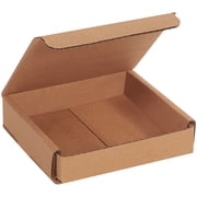 Corrugated Mailers, 5" x 5" x 1", Kraft, 50/Bundle M551K