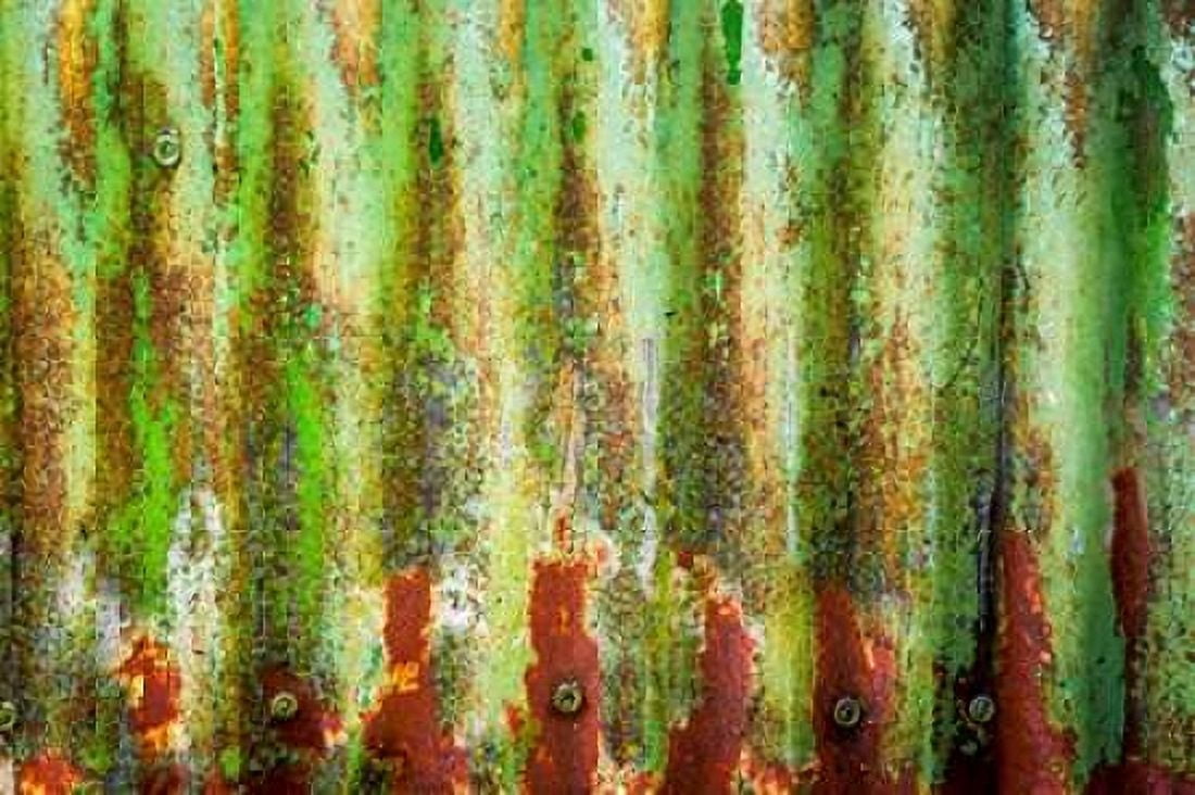 Corrugated Metal Canvas Art - Kathy Mahan (24 x 36)