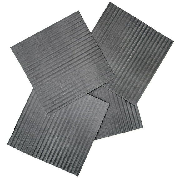 Corrugated Metal Ceiling Tiles - Antique (2'x2')