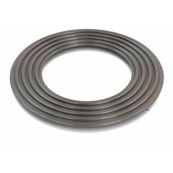 Corrugated Metal Gasket w/ graphite facing, 14", 150#, 3/32" tk (4 gaskets)
