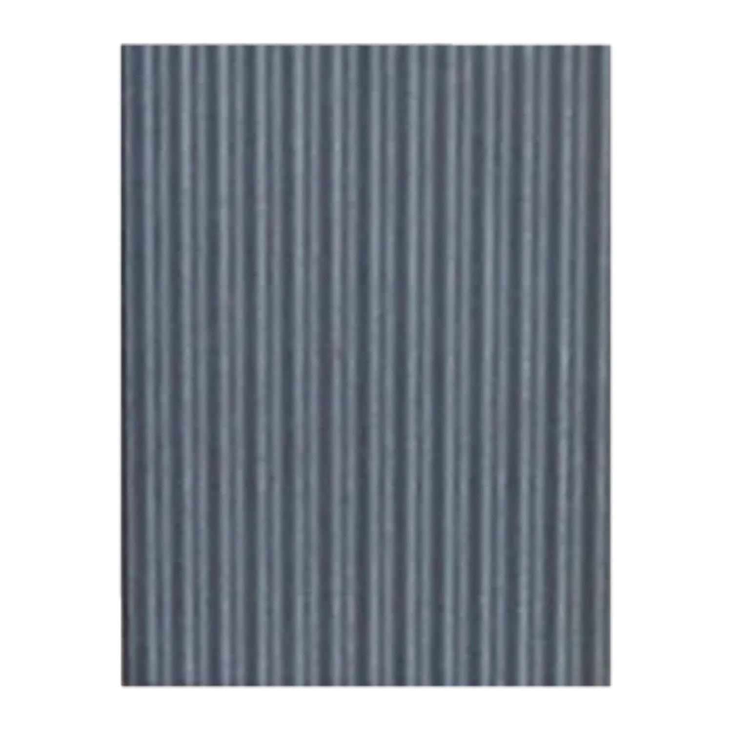 Corrugated Metal Wainscoting Wall Panel - Antique Gray - 36 Tall - Dakota  Tin 