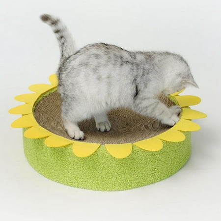 Corrugated Scratch Pad Cat Scratcher Cardboard Sleeping Sofa Nest Recycle Board Scratching Board Cat Scratching Pad for Kitten Claw