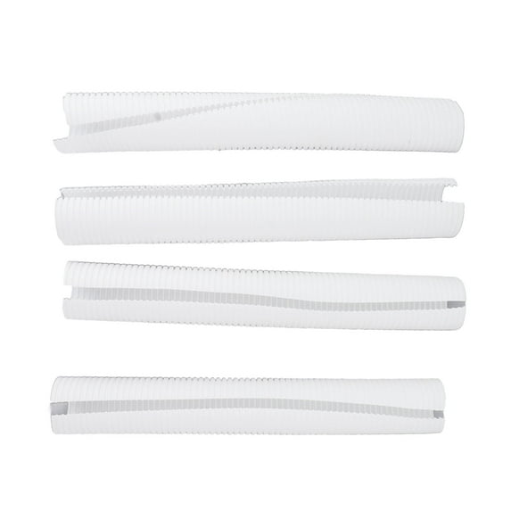 Corrugated Tree Guards Wrap Grow Tubes,Plastic Tree Trunk Bark Protector Tube Wraps to Protect Saplings Plants from DeerCats Rodents Mowers (Juego de 4 Uds.)