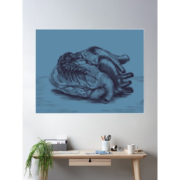 Corrupt Poster Wall Art, Modern Wall Decor For Living Room Bedroom, 24x36 UNFRAMED
