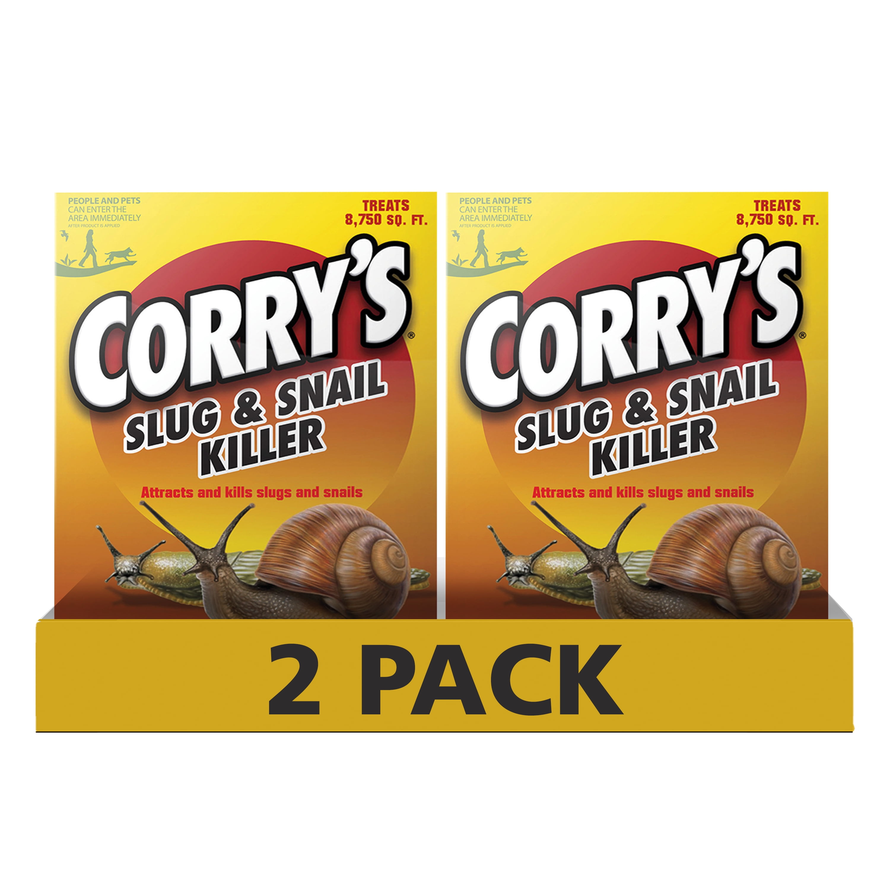 Corry's ReadytoUse Pellets Slug and Snail Killer, 1.75 lb (2 Pack)