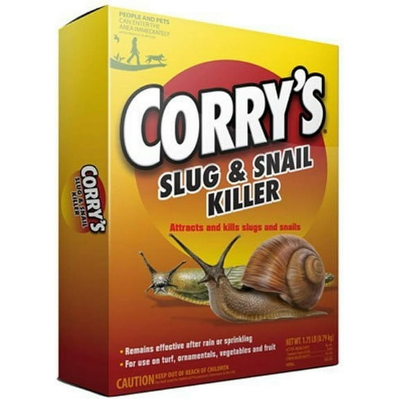 Corry's Ready-to-Use Pellets Slug and Snail Killer - Outdoor Bait - 1.75 lbs