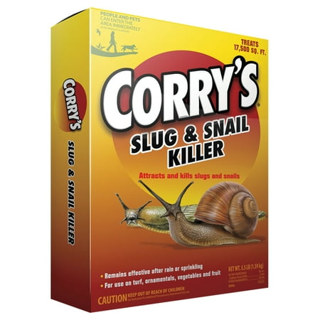 Corry's Ready-To-Use Pellets Slug and Snail Killer, 3.5 lbs