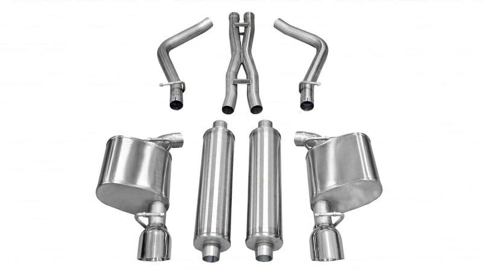 Corsa 11-13 Chrysler 300 R/T 5.7L V8 Polished Xtreme Cat-Back Exhaust Fits select: 2014 CHRYSLER 300C VARVATOS, 2012 CHRYSLER 300C