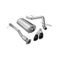 thumbnail image 1 of Corsa 11-13 GMC Sierra Ext. Cab/Std. Bed 1500 6.2L V8 Black Sport Cat-Back Exhaust Fits select: 2012-2013 GMC SIERRA K1500 DENALI, 2011 GMC SIERRA C1500 DENALI, 1 of 2
