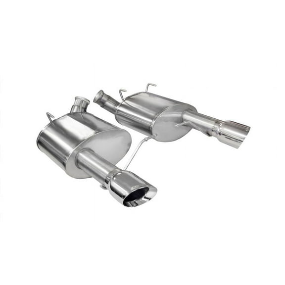 Corsa 11-14 Ford Mustang GT/Boss 302 5.0L V8 Polished Xtreme Axle-Back Exhaust