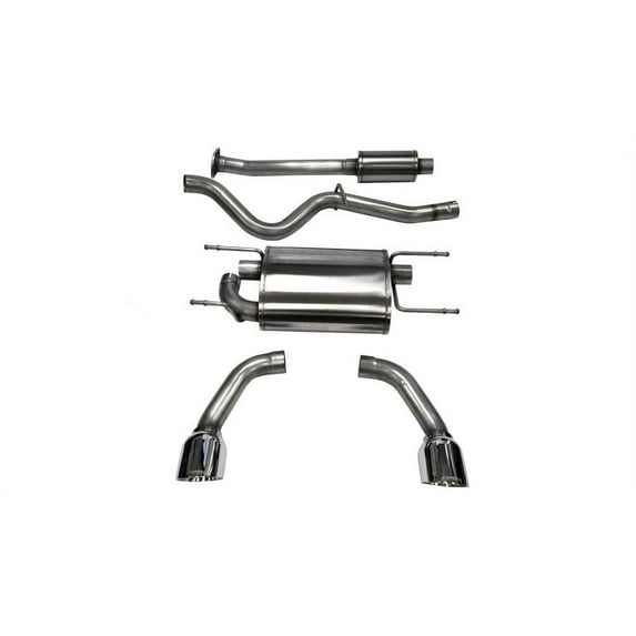 Corsa 12-14 Scion FRS / Subaru BRZ Polished Sport Cat-Back Exhaust