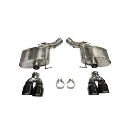 Corsa 12-15 BMW M6 F12 / F13 / F06 Black Sport Axle-Back Exhaust