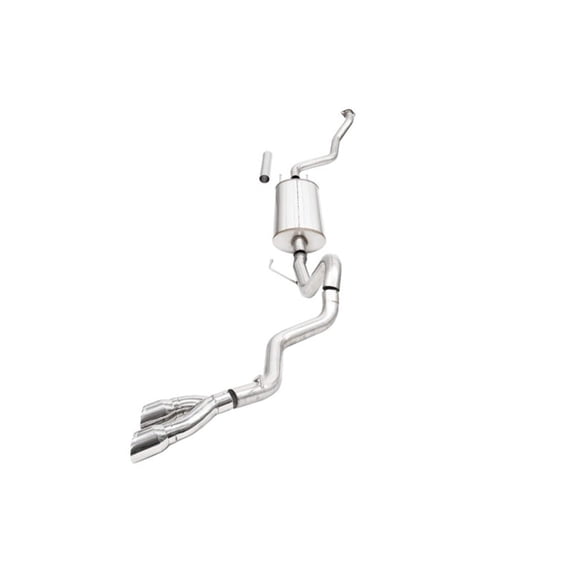 Corsa 24-25 Toyota Tacoma (2.4L Turbo) Sport Cat-Back - 4in Polished Tip