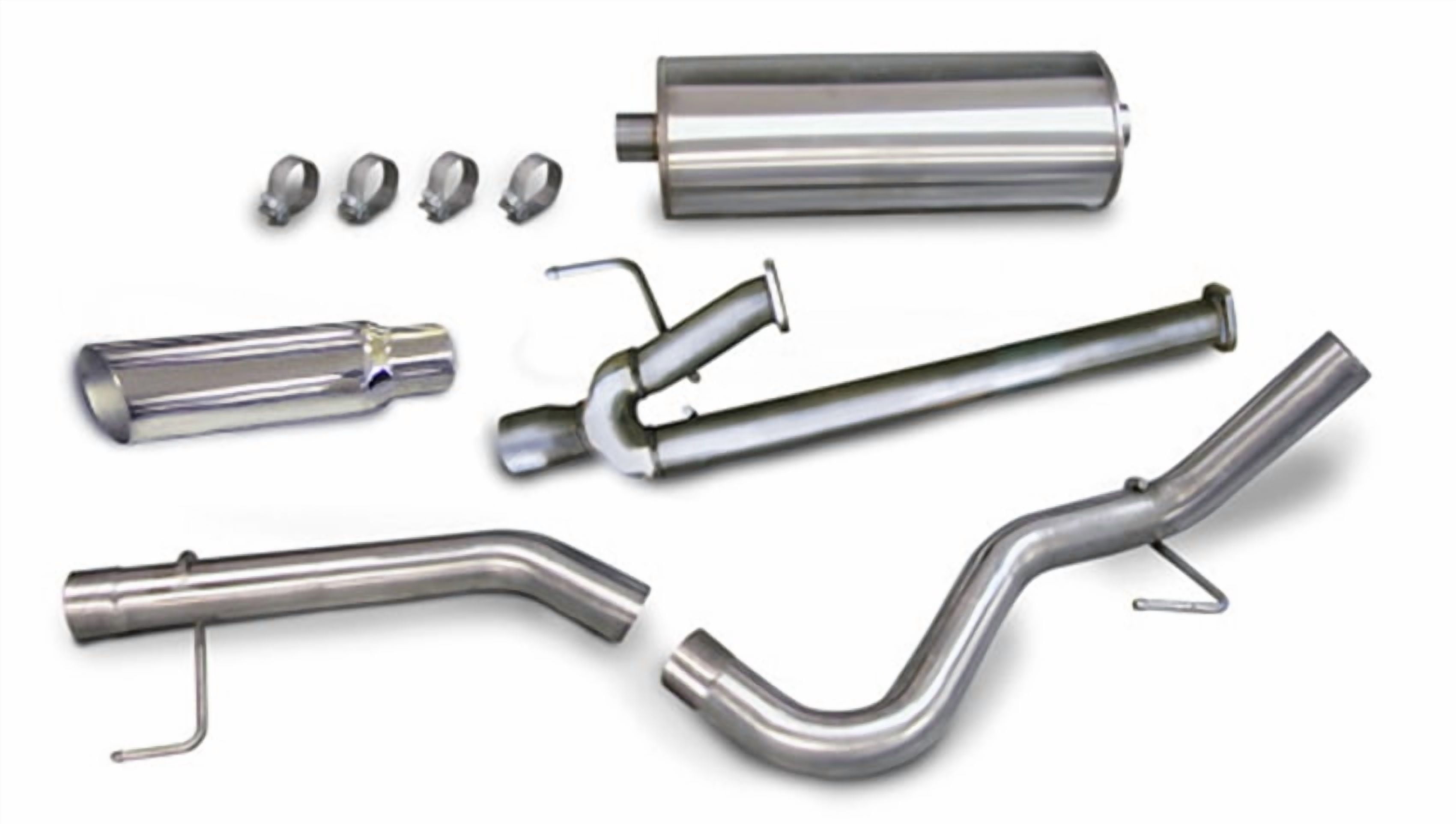 Corsa/Db 11-14 Toyota Tundra Double Cab/Crew Max 5.7L V8 Polished Sport Cat-Back Exhaust 24916
