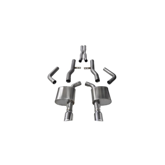 Corsa Performance 14996 Xtreme Cat-Back Exhaust System Fits 15-17 Charger