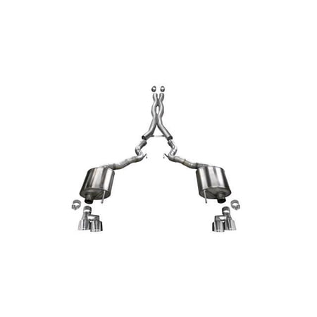 Corsa Performance 21047 Sport Cat-Back Exhaust System Fits 19 Mustang