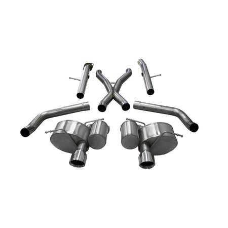 Corsa Performance 21058 Xtreme Cat-Back Exhaust System Fits Grand Cherokee (WK2) Fits select: 2014-2018,2020-2021 JEEP GRAND CHEROKEE SRT-8