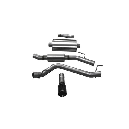 Corsa Performance 21062BLK Touring Cat-Back Exhaust System Fits 20-21 Gladiator Fits select: 2020-2023 JEEP GLADIATOR