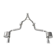 Corsa Performance 21072 Xtreme Valved Cat Back Exhaust System Fits 15 23 Charger Fits select 2015-2023 DODGE CHARGER SRT HELLCAT
