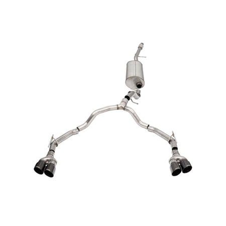 Corsa Performance 21128Blk Sport Cat Back Exhaust System Fits select: 2021-2023 GMC YUKON DENALI, 2021-2022 GMC YUKON XL DENALI