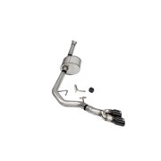 Corsa Performance 21147Blk Xtreme Cat Back Exhaust System Fits 21 23 F 150 Fits select 2022 FORD F150, 2021 FORD F150 SUPER CAB