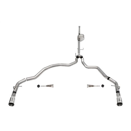 Corsa Performance 21152 Xtreme Cat Back Exhaust System Fits 21 23 F 150 Fits select: 2022 FORD F150, 2021 FORD F150 SUPER CAB