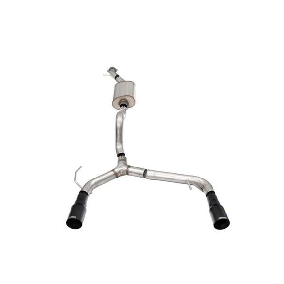 Corsa Performance 21204Bpc Sport Cat Back Exhaust System Fits 21 23 Bronco Fits select: 2021-2022 FORD BRONCO BASE/BIG BEND/BLACK DIAMOND/OUTER BANKS