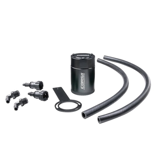 Corsa Performance Cc0001 Engine Oil Catch Can Fits select: 2014-2019 CHEVROLET SILVERADO, 2014-2018 GMC SIERRA