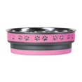 thumbnail image 1 of Corsa Pet Bowl, Fiery Pink - Small, 1 of 1