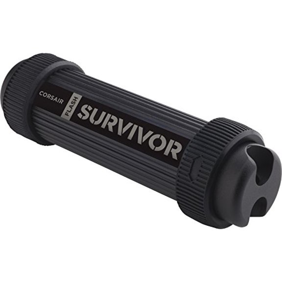 Corsair 256GB Flash Survivor Stealth USB 3.0 Flash Drive, Black