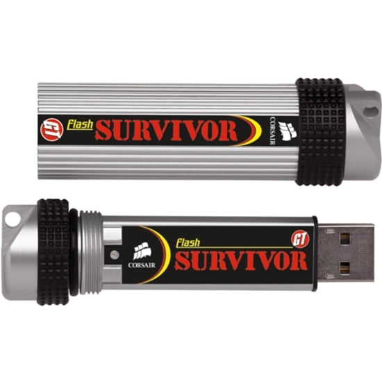 Knoglemarv sløjfe peddling Corsair 64GB Survivor GT USB 2.0 Flash Drive - Walmart.com