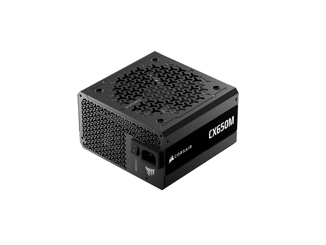Corsair CX650M (2025) Semi Modular ATX 3.1 PCIe 5.1 Low-Noise 650W Power Supply with 12V-2x6 Cable – Cybenetics Bronze Efficiency, LLC Topology, 105°C Capacitors – Black