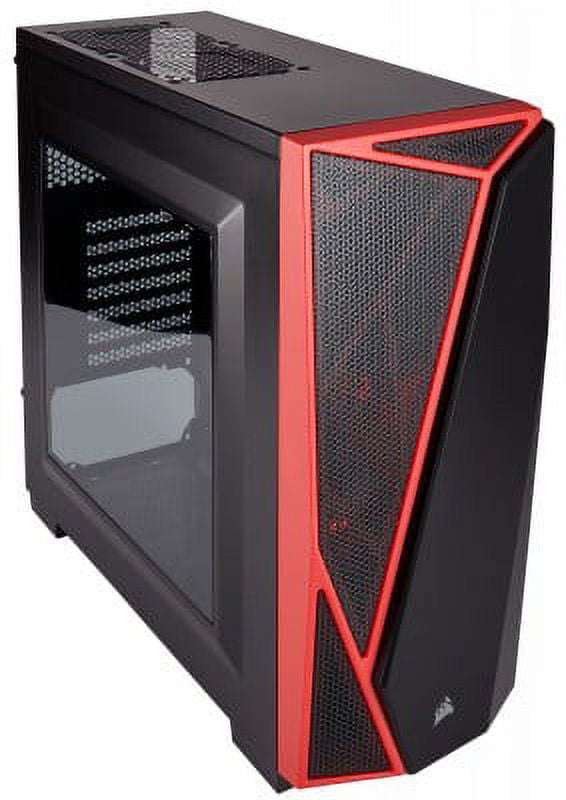 Corsair Carbide SPEC-04 Mid-Tower Gaming Case - Black and Red - CC-9011107-WW - CC-9011107-WW