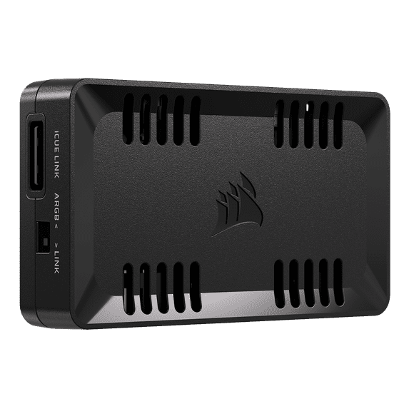 CORSAIR Commander Duo Lighting and Fan Controller ARGB and iCUE LINK Hybrid Control 12 daisy-chained PWM fans Bridge mode enables ARGB and PWM control using a LINK HUB Two Flexible Temperature Sensor