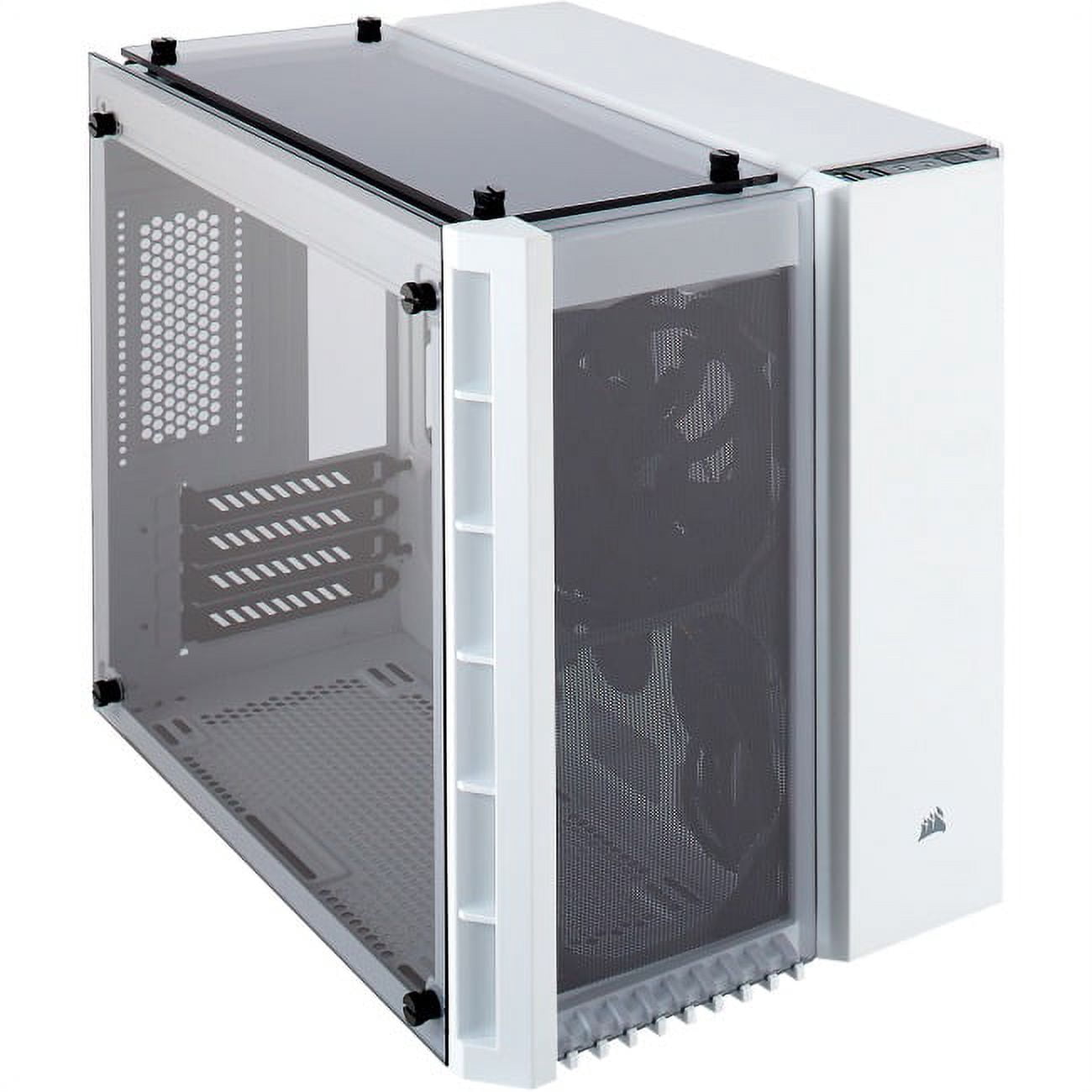 Corsair CRYSTAL 280X ホワイト Corsair Crystal 280X Micro-ATX Case, Tempered Glass - White