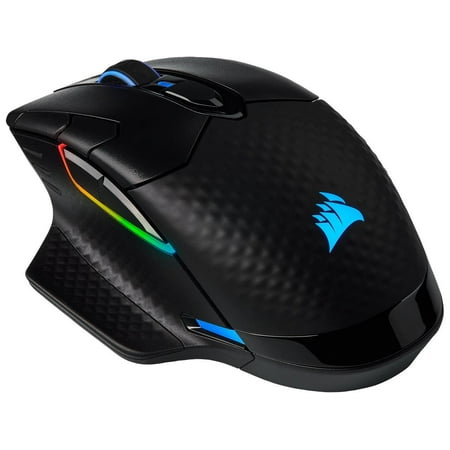 CORSAIR - DARK CORE RGB PRO Wireless Optical Gaming Mouse with Slipstream Technology - Black