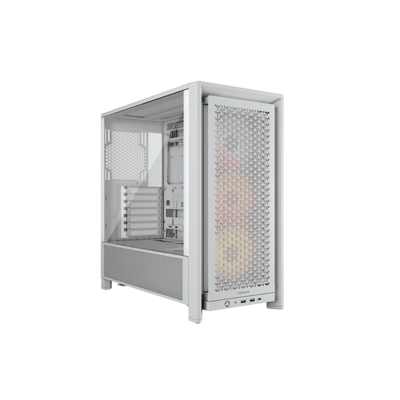 Corsair FRAME 4000D RS ARGB White Steel / Tempered Glass ATX Mid Tower Computer Case