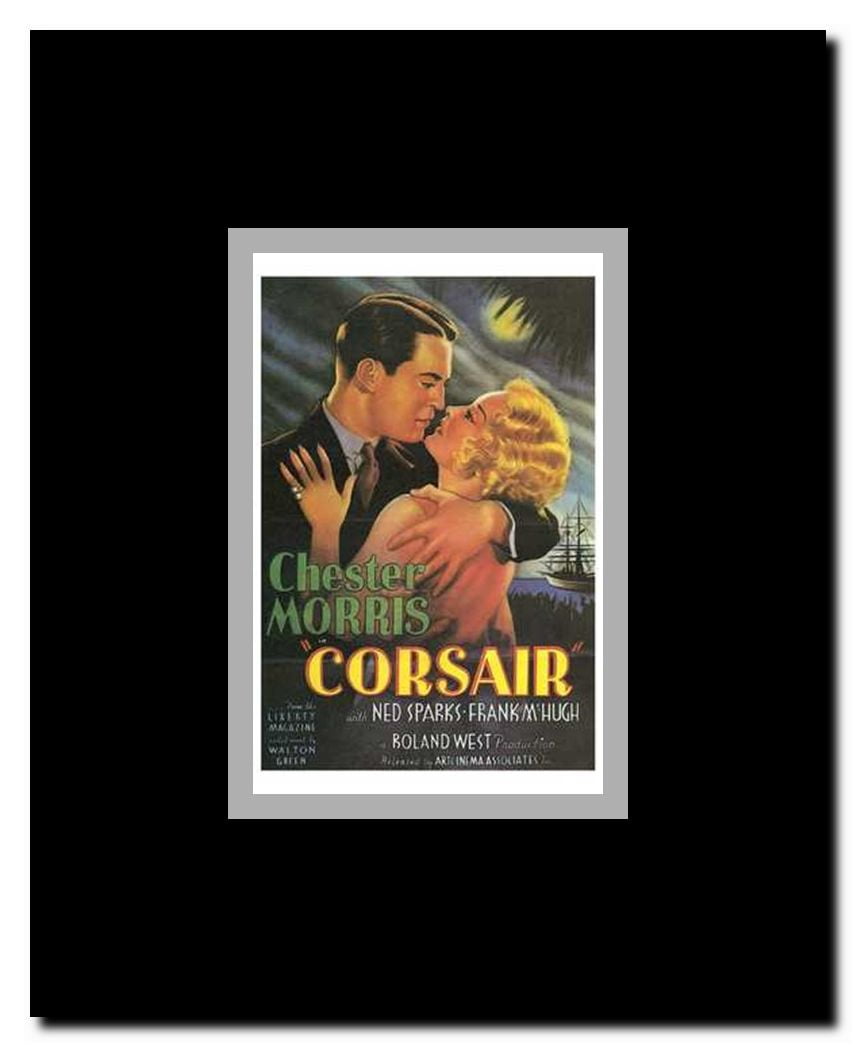 Corsair Framed Movie Poster