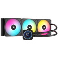 thumbnail image 1 of Corsair H170i Elite XT 420mm RGB Liquid CPU Cooler - IPS LCD Screen - AF140 RGB Fans - Fits Intel/AMD - iCUE Commander CORE - Black, 1 of 4