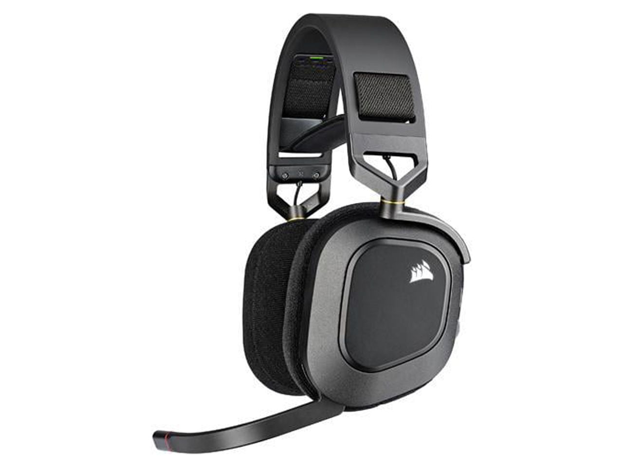 Legende Sicilien sammenbrud Corsair HS80 RGB WIRELESS Premium Gaming Headset with Dolby Atmos Audio  (Low-Latency, Omni-Directional Microphone, 60ft Range, Up to 20 Hours  Battery Life, PS5/PS4 Wireless Compatibility) Black - Walmart.com