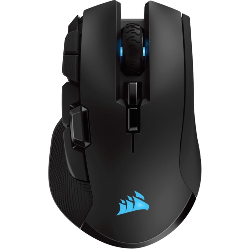 Corsair Ironclaw Wireless RGB - FPS and MOBA Gaming Mouse - 18,000 DPI Optical Sensor - Sub-1 ms SLIPSTREAM Wireless