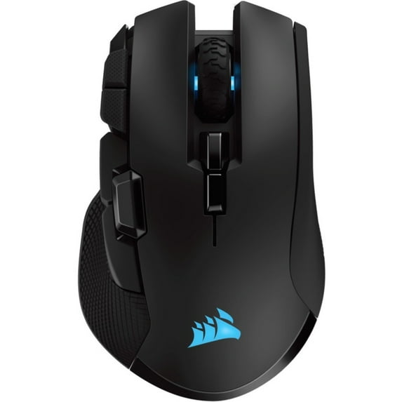 Corsair Ironclaw Wireless RGB - FPS and MOBA Gaming Mouse - 18,000 DPI Optical Sensor - Sub-1 ms SLIPSTREAM Wireless