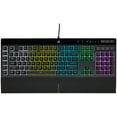thumbnail image 1 of Corsair K55 RGB Pro Gaming Keyboard - Dynamic RGB Backlighting, Six Macro Keys with Elgato Stream Deck Software Integration, 1 of 2