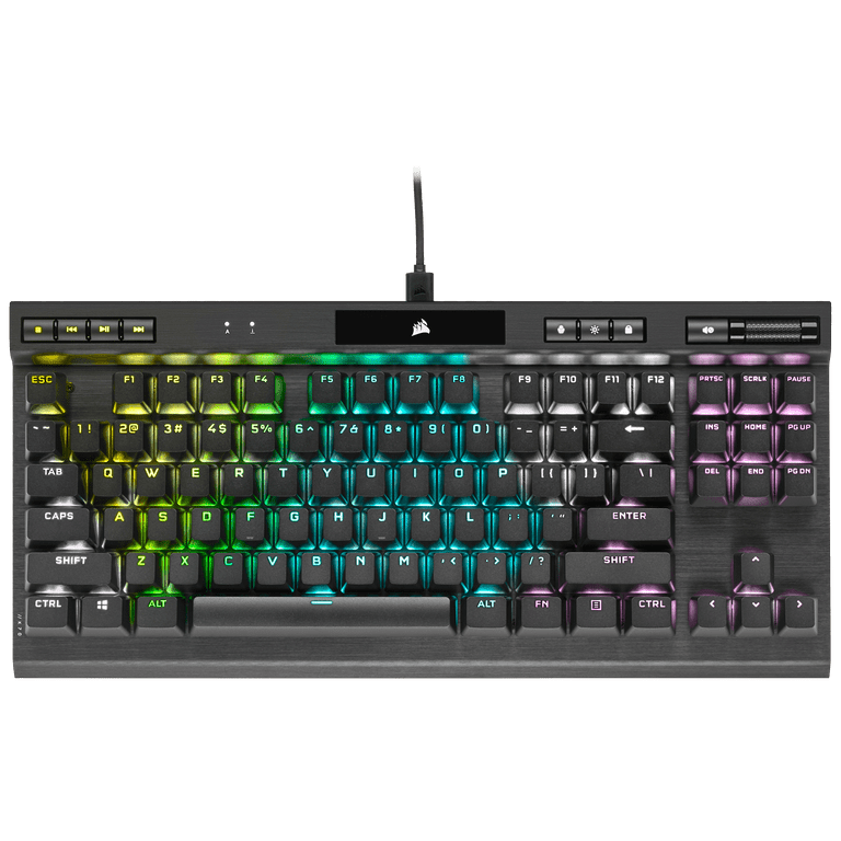 strække overraskende navn Corsair K70 RGB TKL Champion Series Optical-Mechanical Gaming Keyboard;  Detachable USB Type-C Cable - Walmart.com
