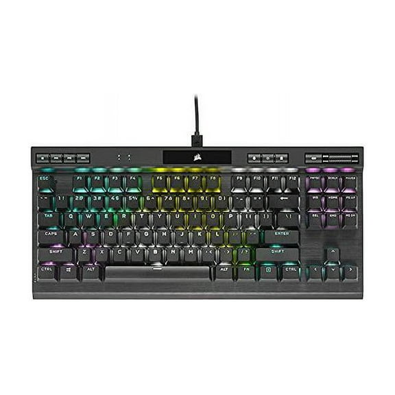 Corsair K70 RGB TKL Champion Series Mechanical Gaming Keyboard, Cherry MX Red